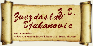 Zvezdoslav Đukanović vizit kartica